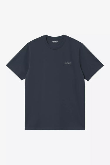 Carhartt WIP S/S Script Embroidery T-Shirt | Blue Express