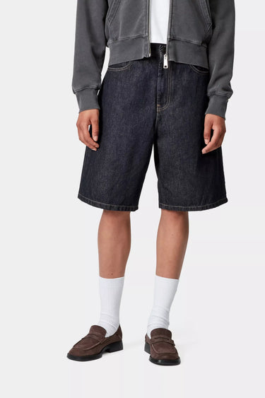 Carhartt WIP Women's Brandon Short Blue Rinsed | Blue Express