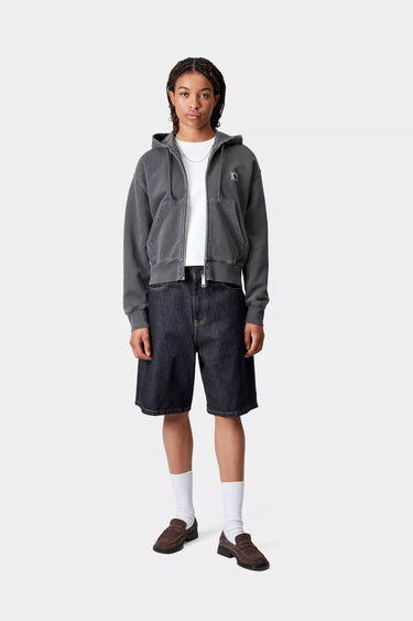 Carhartt WIP Women's Brandon Short Blue Rinsed | Blue Express