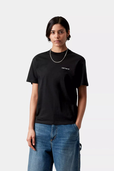 Carhartt WIP W' S/S Script Embroidery T-Shirt | Blue Express