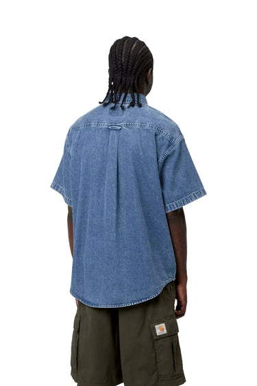 Carhartt WIP S/S Lucas Shirt | Blue Express