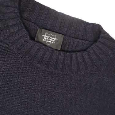 htc los angeles ROUND NECK SWEATER MAN BLUE NAVY | Blue Express