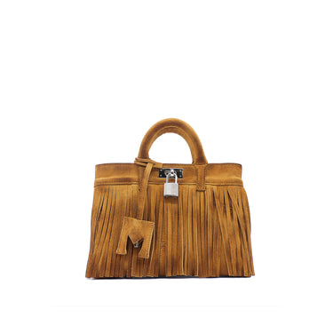 Medea Nina Bag Small in fringe suede | Blue Express