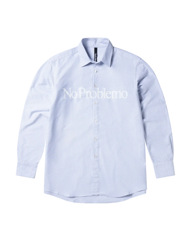 no problemo ls stripe shirt Aries CAMICIE Blue Express