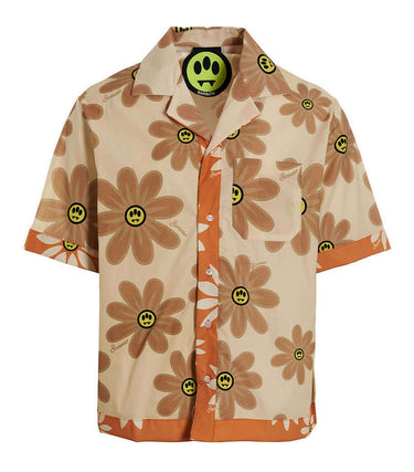 BARROW BARROW FLOWER PRINT SS SHIRT | Blue Express