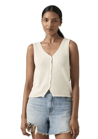 Levi's MAGLIERIA Gilet Mini Helen In Bouclé