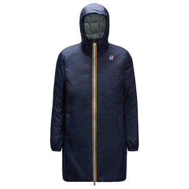 K-Way K-Way SOPHIE THERMO PLUS.2 REVERSIBLE Blue Depth-Green Laurel | Blue Express