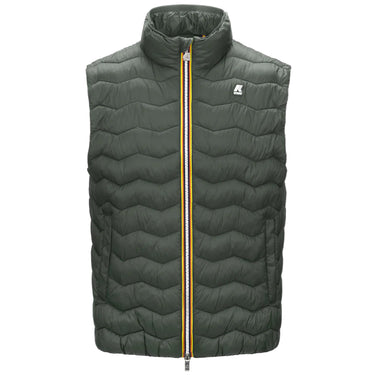 K-Way K-Way Valen Quilted Warm GREEN BLACKISH | Blue Express