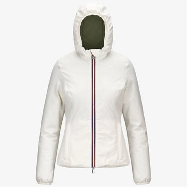 K-Way K-Way Lily St Warm Reversible White Gardenia / Green Cypress | Blue Express