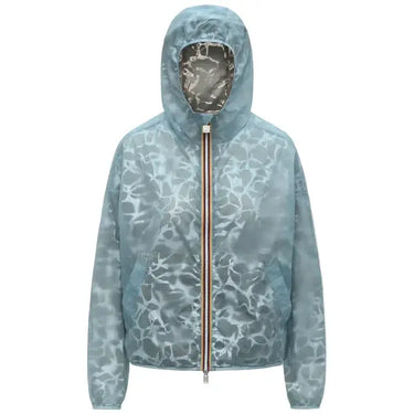 K-Way Laurette Reversibile Giubbino Donna Beige-Blu Laminato | Blue Express