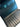 HTC LOS ANGELES HTC Folded Woman Wallet | Blue Express