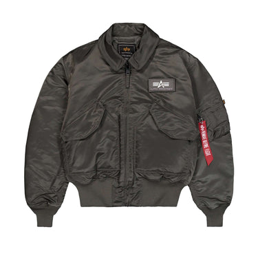 Alpha Industries CWU-45 Heritage Bomber Jacket rep grey | Blue Express