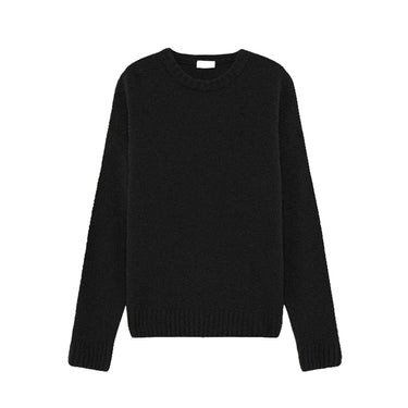 Amish Supplies MAGLIERIA Crew boucle black