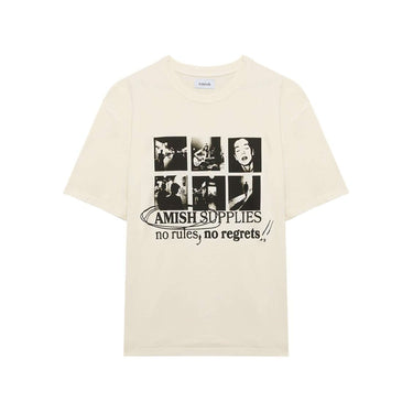 Amish Supplies No rules t shirt white | Blue Express