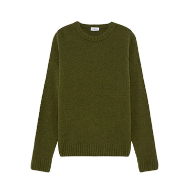 Amish Supplies crew boucle acid green | Blue Express