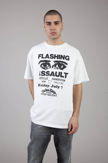 Hollywood Trading Company ASSAULT T-SHIRT WHITE | Blue Express