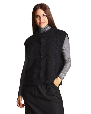 NIU OUTERWEAR Gilet in alpaca