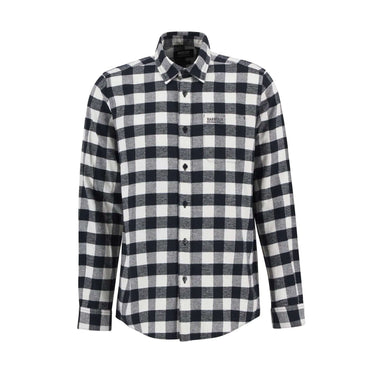BARBOUR Blackstreak Gingham Long-Sleeved Shirt | Blue Express