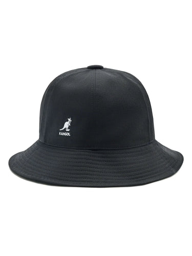 KANGOL CAPPELLI Cappello Washed Casual Nero