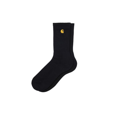 Carhartt WIP calze chase socks black gold