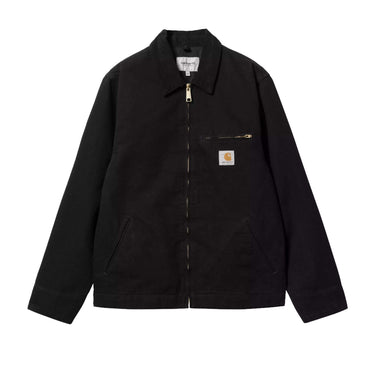 Carhartt WIP Detroit Jacket Summer Black, Black, Rinsed | Blue Express