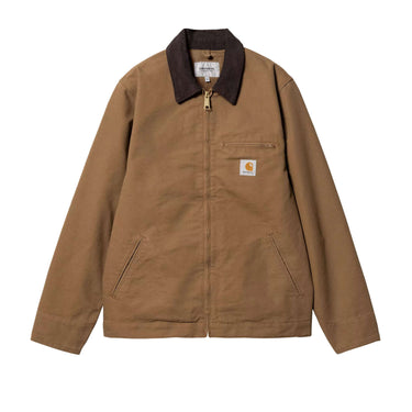 Carhartt WIP Detroit Jacket Summer Hamilton Brown Tobacco, Rinsed | Blue Express