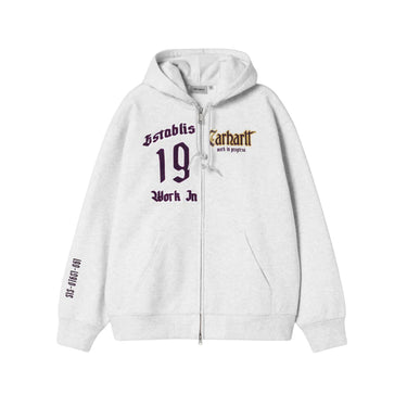 Carhartt WIP Dual Grey Hooded Jacket | Blue Express