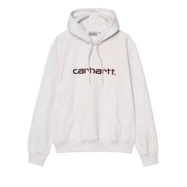 Carhartt WIP Hooded Carhartt Sweatshirt ash heather | Blue Express