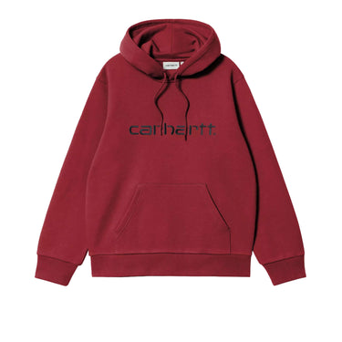 Carhartt WIP Hooded Carhartt Sweatshirt scarlet | Blue Express