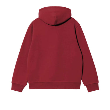 Carhartt WIP Hooded Carhartt Sweatshirt scarlet | Blue Express