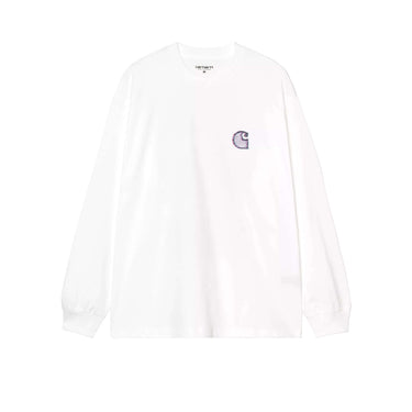 Carhartt WIP LS Mind Your Head T-Shirt white | Blue Express