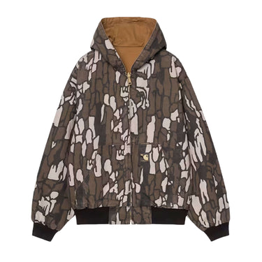 Carhartt WIP 50th Anniversary Edition OG Active Jacket Canvas Hamilton Brown / Camo Trebark, Rinsed | Blue Express
