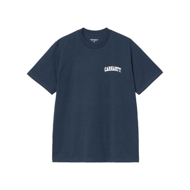 Carhartt WIP S/S University Script T-Shirt | Blue Express