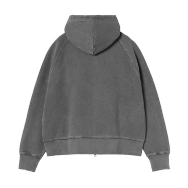 Carhartt WIP W' Hooded Torion Jacket Black, Grind washed | Blue Express