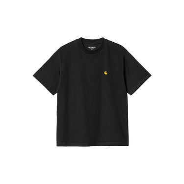 Carhartt WIP W' SS Chase T Shirt Black Gold | Blue Express