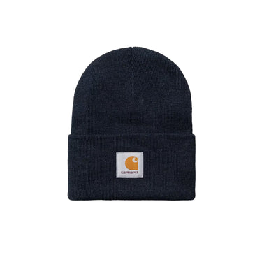 Carhartt WIP CAPPELLI acrylic watch hat dark navy heather