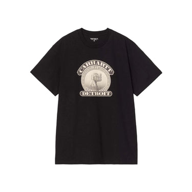 Carhartt WIP ss cold world tshirt black | Blue Express