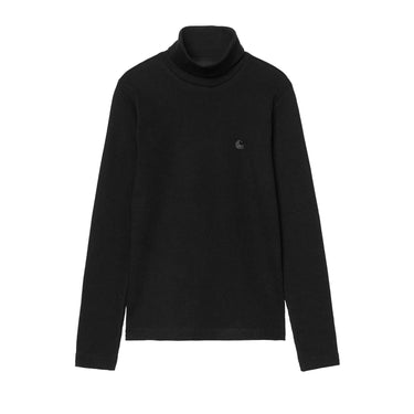 Carhartt WIP w ls philipa mockneck tshirt black | Blue Express