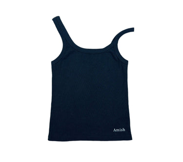 Amish Supplies Woman Asymmetric Tank Top | Blue Express