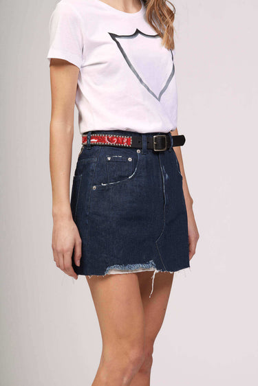 Hollywood Trading Company Dark Paisley Mini Belt | Blue Express