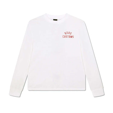 Deus Ex Machina MAGLIERIA engineer ls tee Dirty white