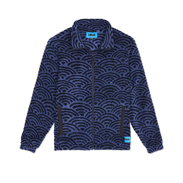 Deus Ex Machina FELPE nihon zip fleece Navy