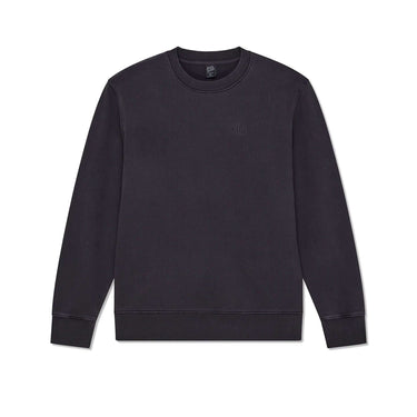 Deus Ex Machina FELPE shield garment dyed crew Black
