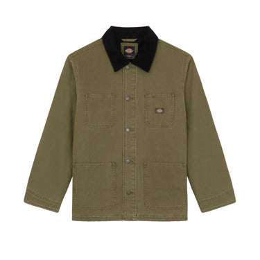 DICKIES OUTERWEAR Chore Lined Canvas Jacket military green
