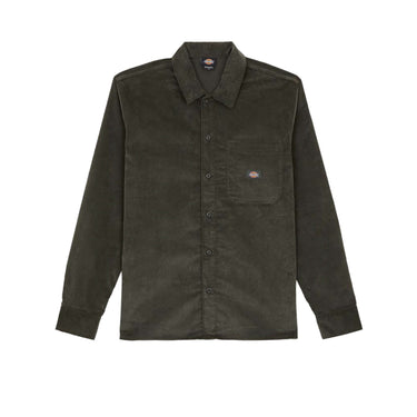 DICKIES Corduroy shirt olive green | Blue Express