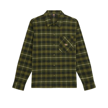 DICKIES Forest Check Shirt cypress | Blue Express