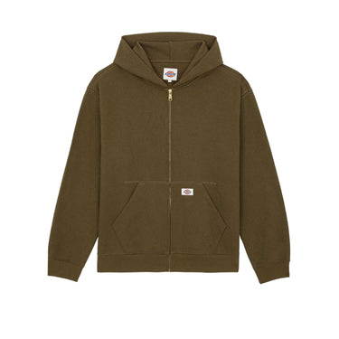 Dickies Mineral Zip-Up Hoodie military green | Blue Express