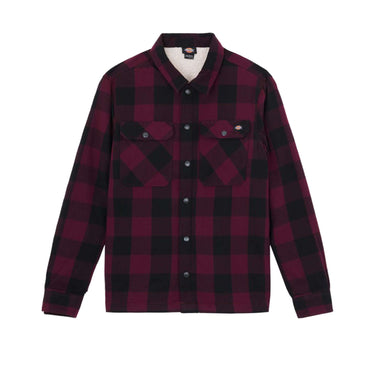 DICKIES Sacramento Lined Shirt maroon | Blue Express