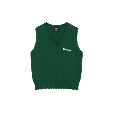 Dickies Slayden Knit Vest pine needle green | Blue Express