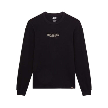 DICKIES Waffle Heavy ls T-Shirt black | Blue Express